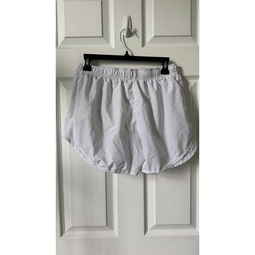 Women's White Nike Running Shorts